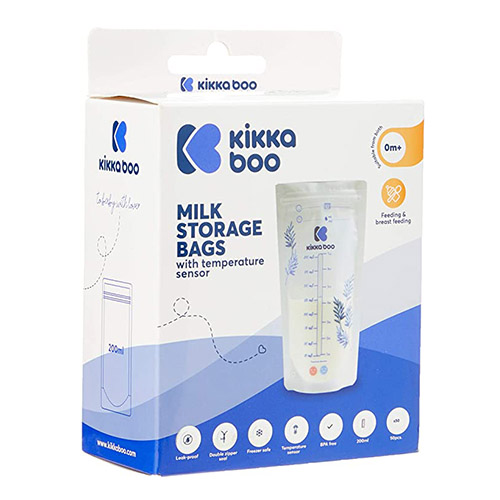 کیسه ذخیره شیر مادر کیکابو Kikkaboo بسته 50 عددی